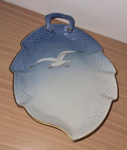 Porcelæn Fad Mågestel