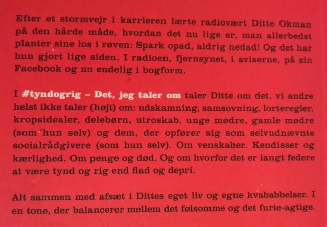 #Tyndogrig - det, jeg taler om,