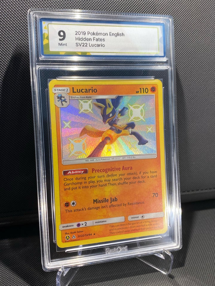 Samlekort Shiny Lucario Raukcard