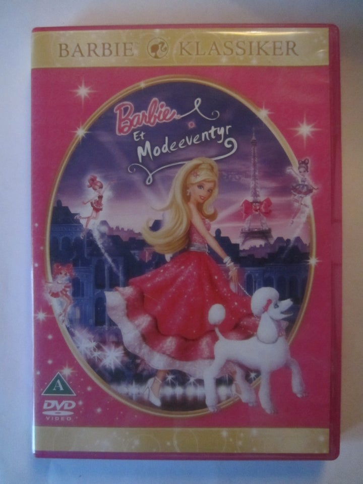 Barbie i et modeeventyr, DVD,