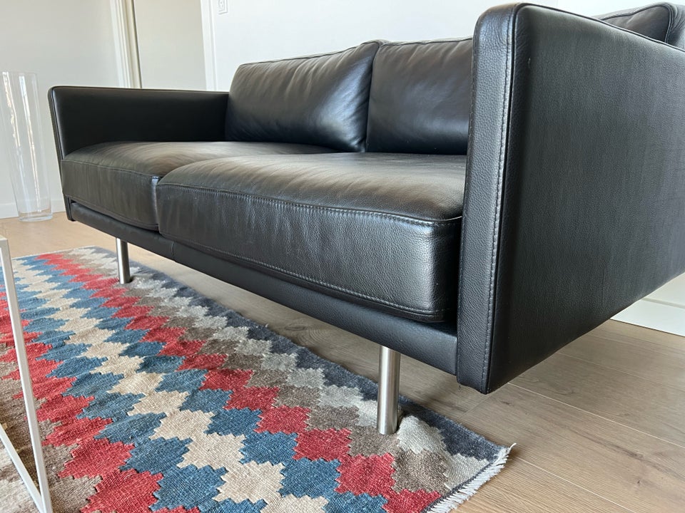 Sofa, læder, 2 pers.