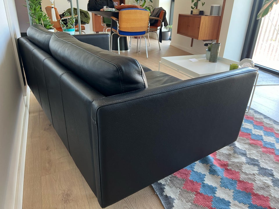 Sofa, læder, 2 pers.