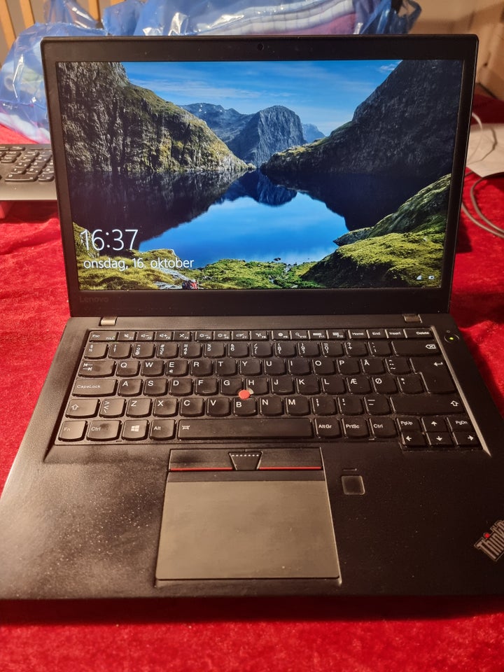 Lenovo T460s, 2.4 GHz, 16 GB ram