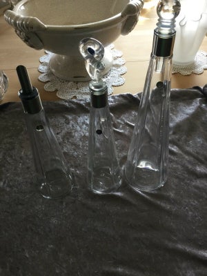 Glas Rosendahl 3 stk karafler med