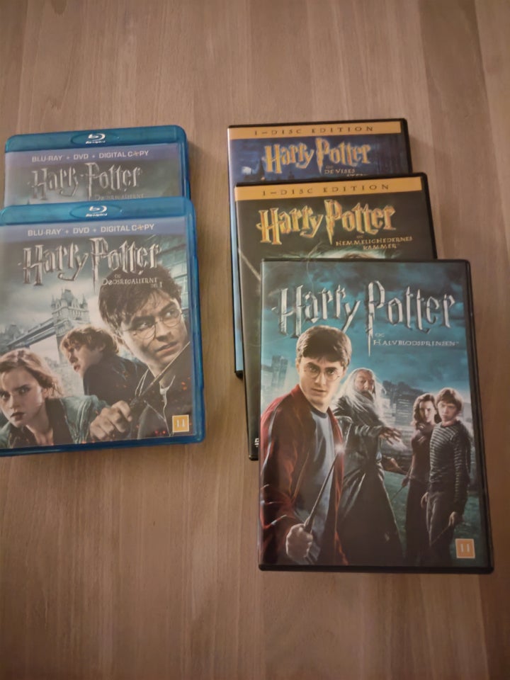 Harry Potter, DVD, eventyr