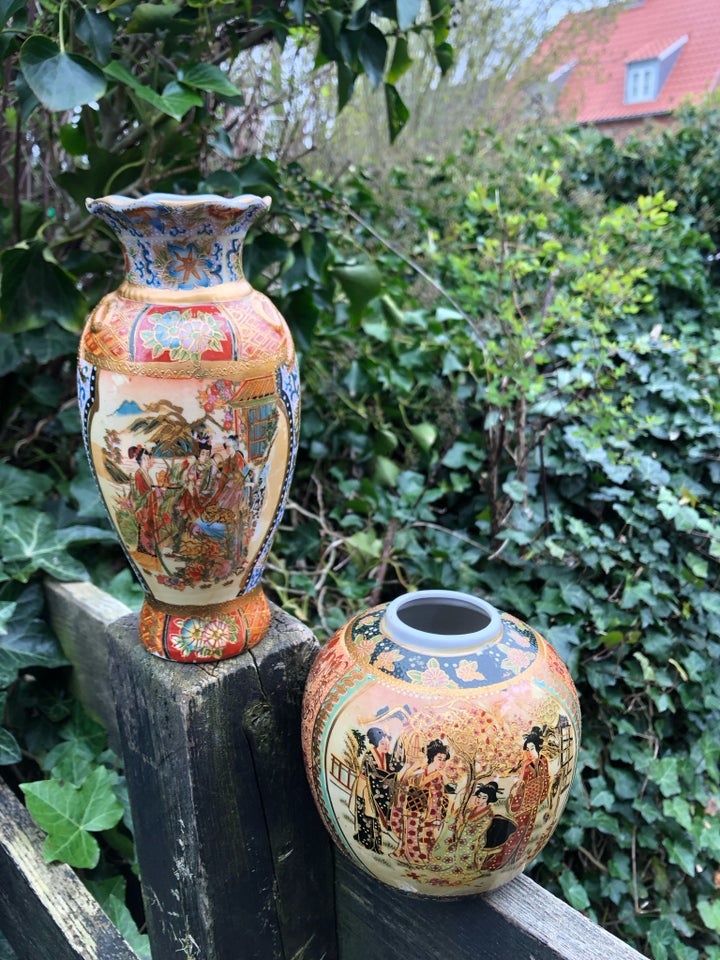 Smuk gammel Japansk vase Smuk