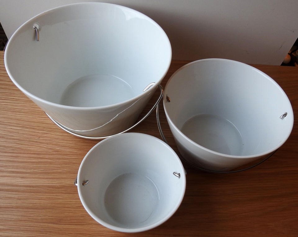 Porcelæn, 3 hankeskåle, Eva Solo