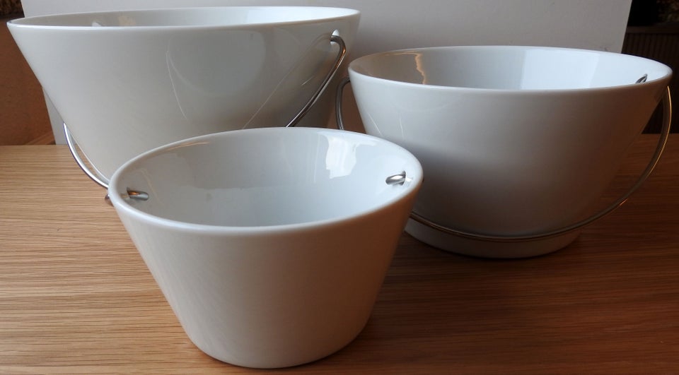 Porcelæn, 3 hankeskåle, Eva Solo