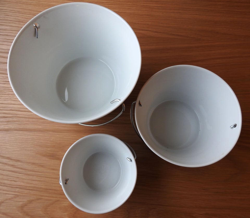 Porcelæn, 3 hankeskåle, Eva Solo