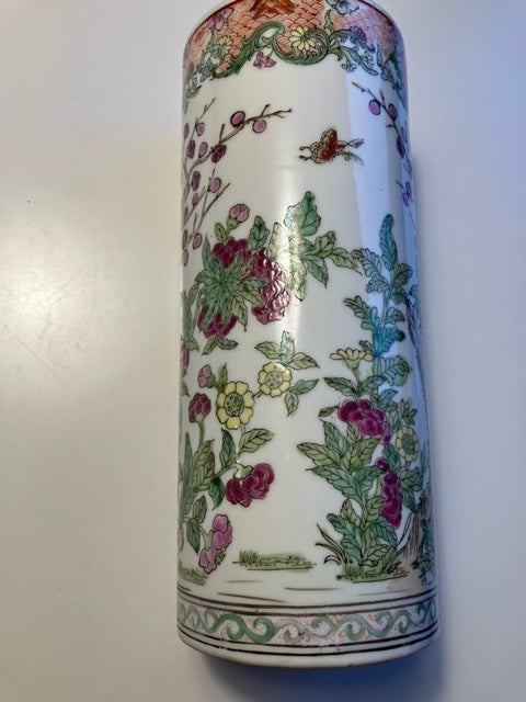 Kinesisk krukke/vase, Porcelæn,