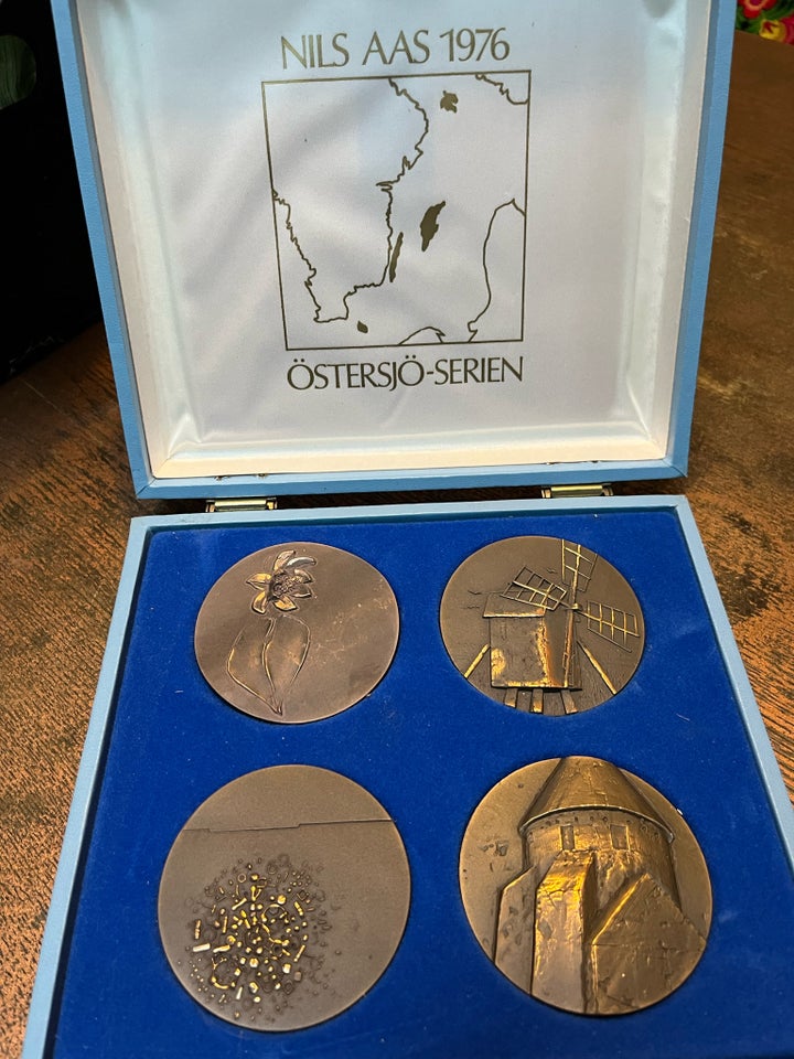 Medalje Nils Aas 1976 Østersø