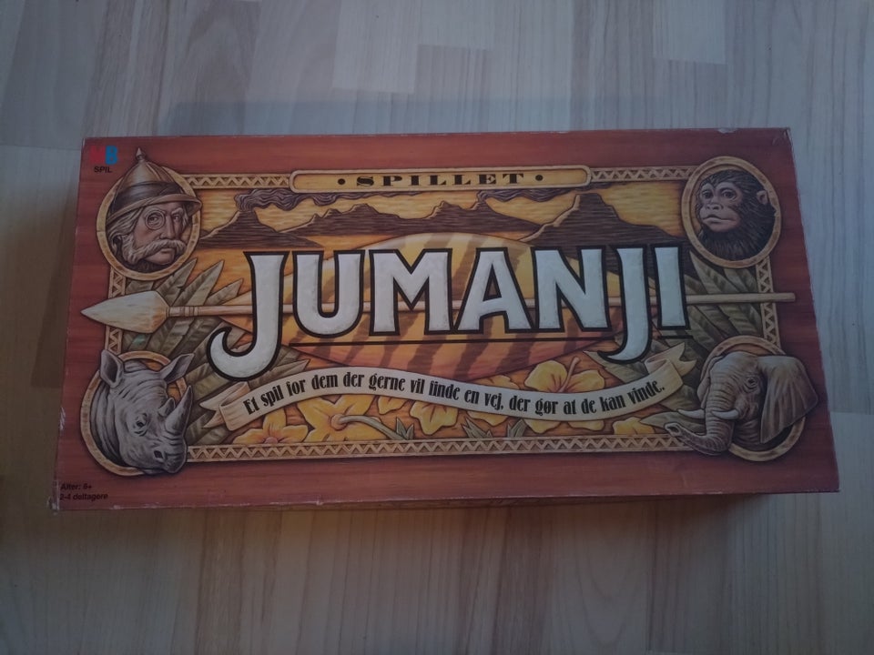 jumanji, familiespil, brætspil