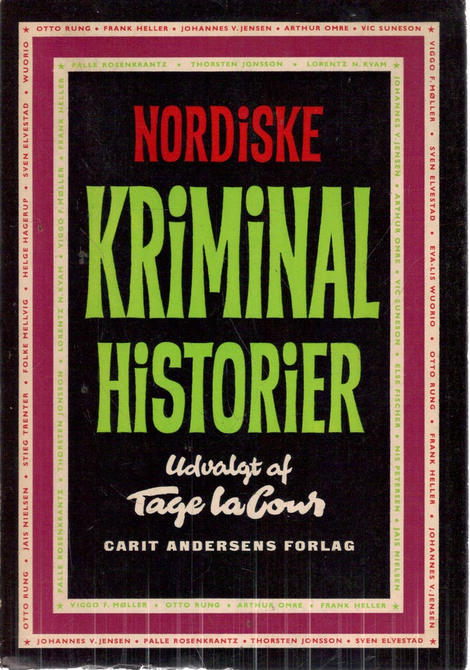 Nordiske kriminalhistorier, -,