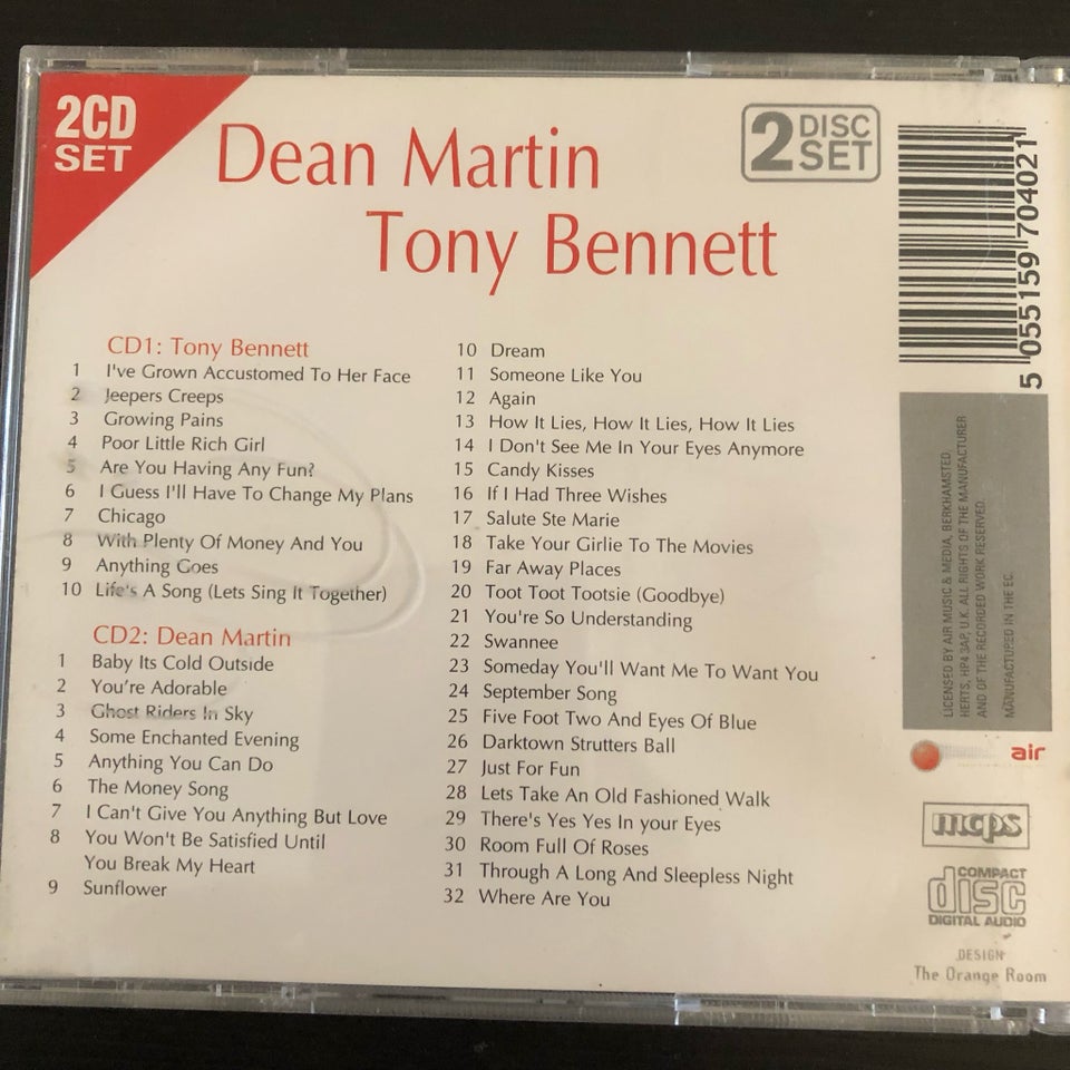 Tony Bennett // Dean Martin: Dean