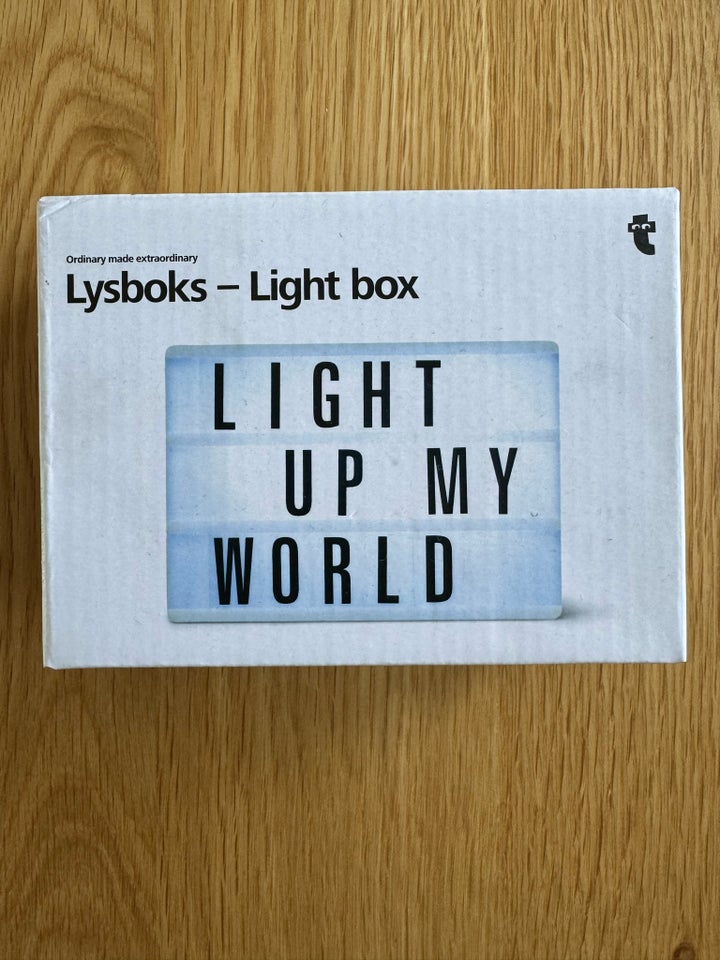 Lysboks/light box