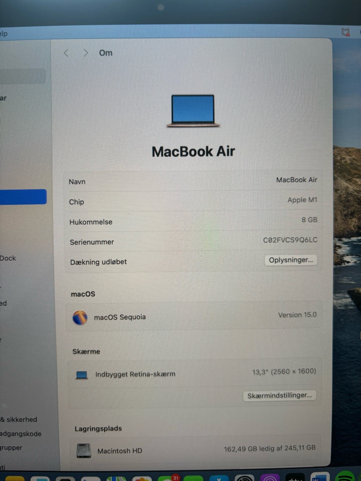 MacBook Air 2020 M1