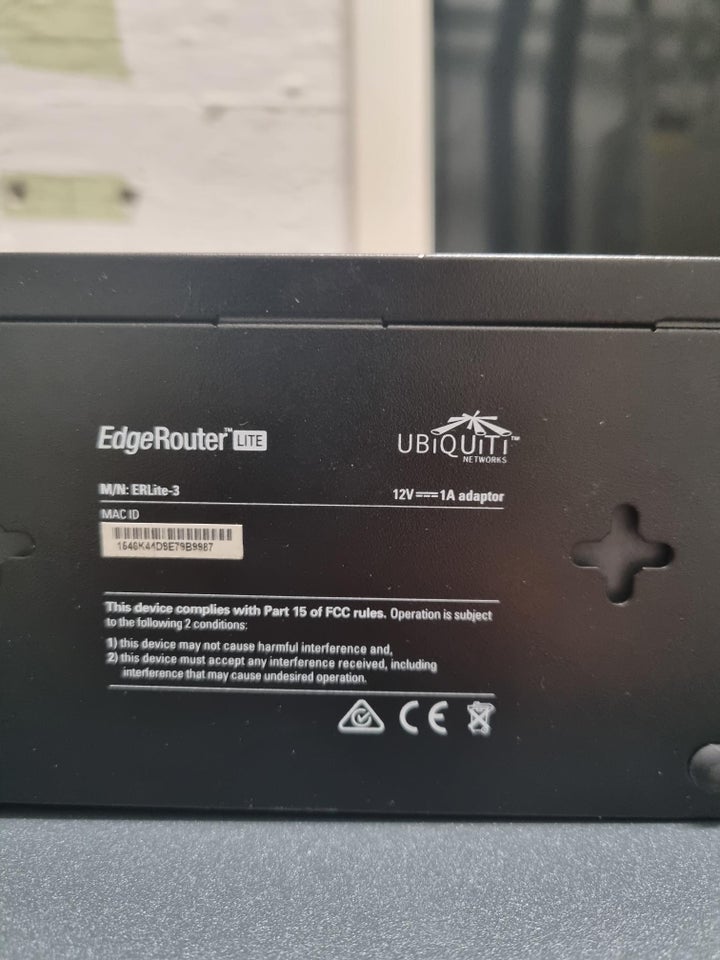 Router, Ubiquiti Edge Router Lite,