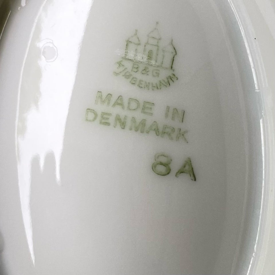 Porcelæn, Hvid Elegance, Elegance