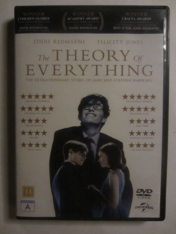 The Theory of Everything, DVD,