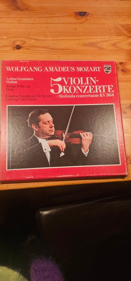 Mozart: 5 violin konzerte