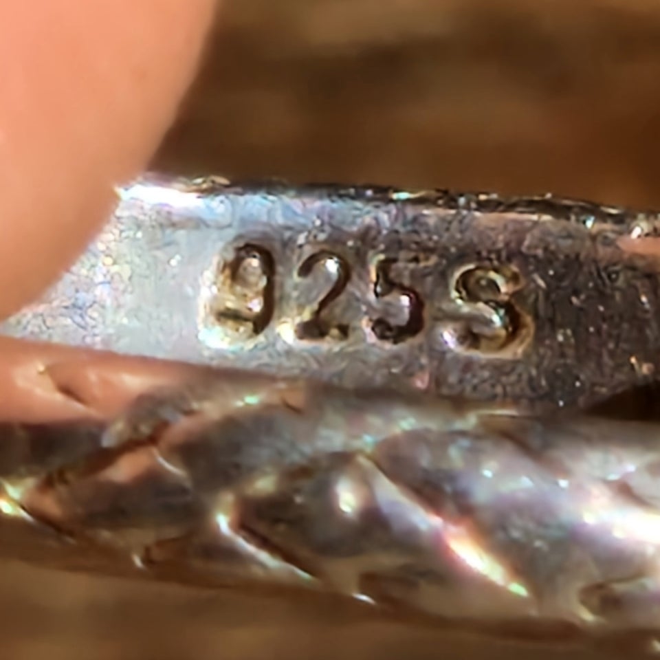 Fingerring sølv HS 925S