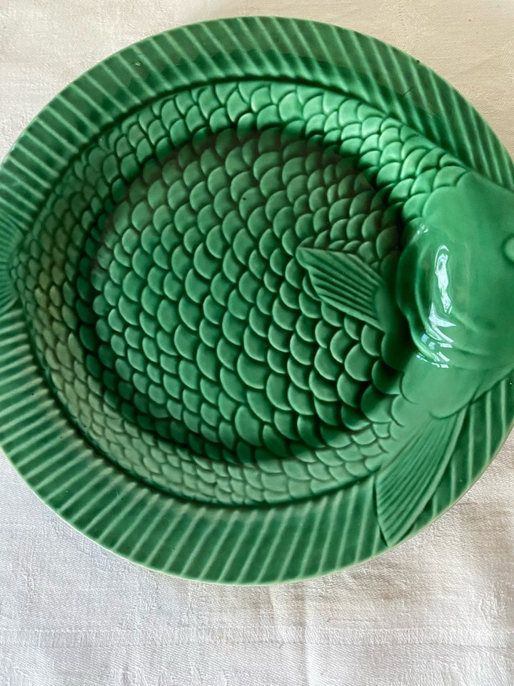 Porcelæn Fisketallerkner