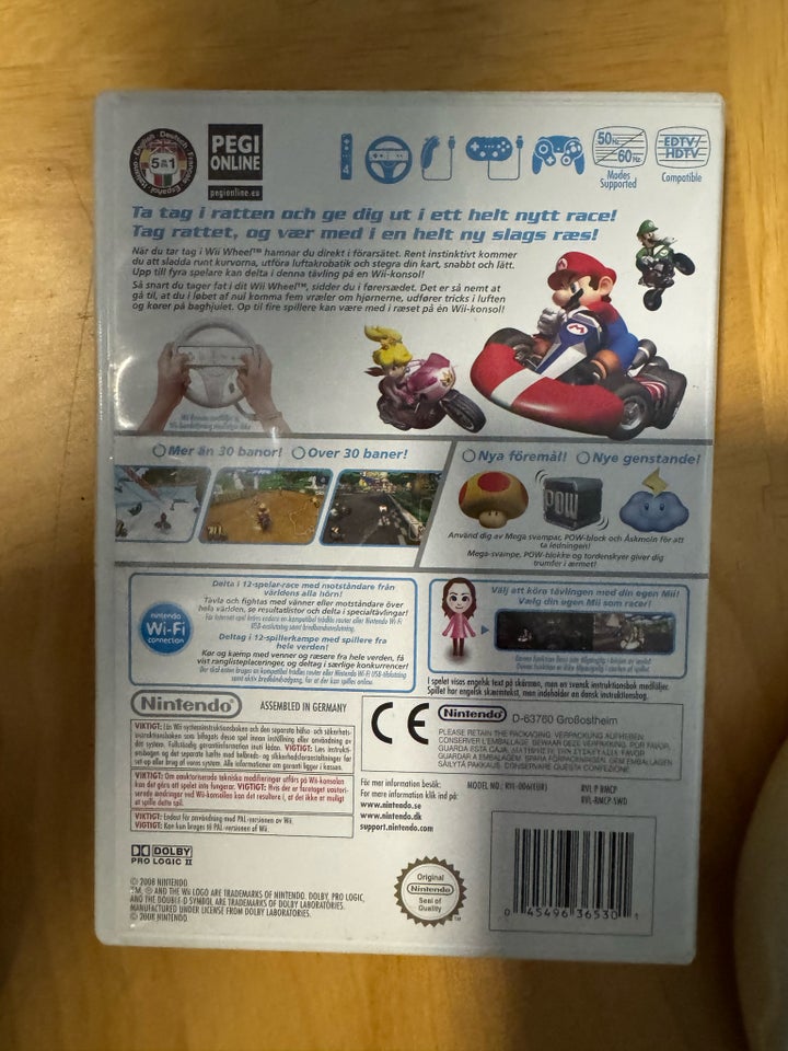 MarioKart  2 Rat, Nintendo Wii,