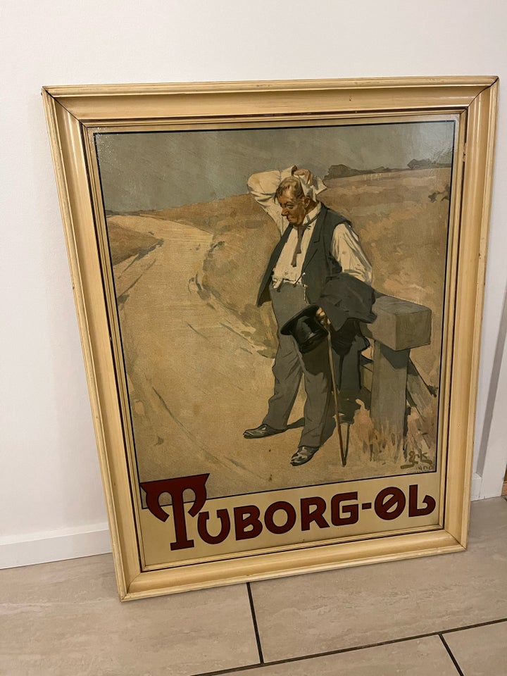 Billede, motiv: Tuborg øl, b: 60 h: