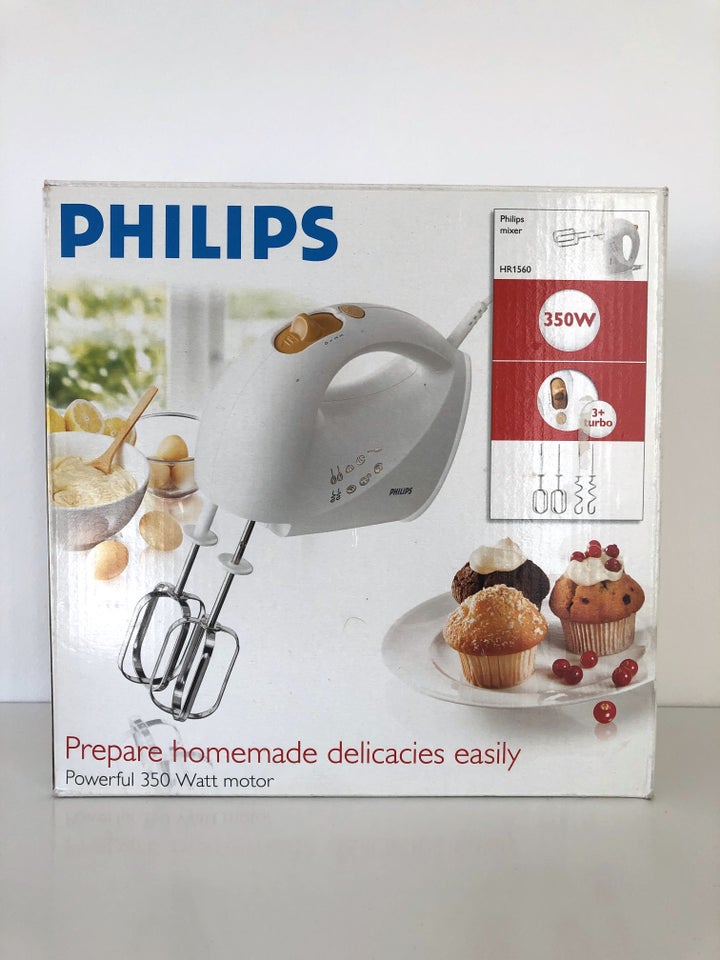 Håndmixer 350 W, Philips HR1560