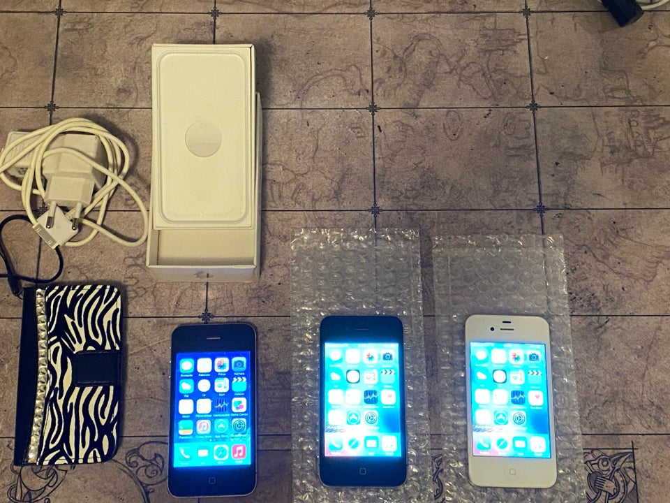 iPhone 4S, 16 GB, sort