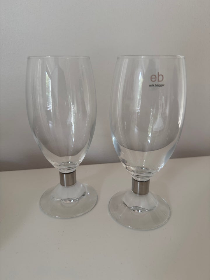 Glas, Ølglas 38cl - 2 stk, Erik