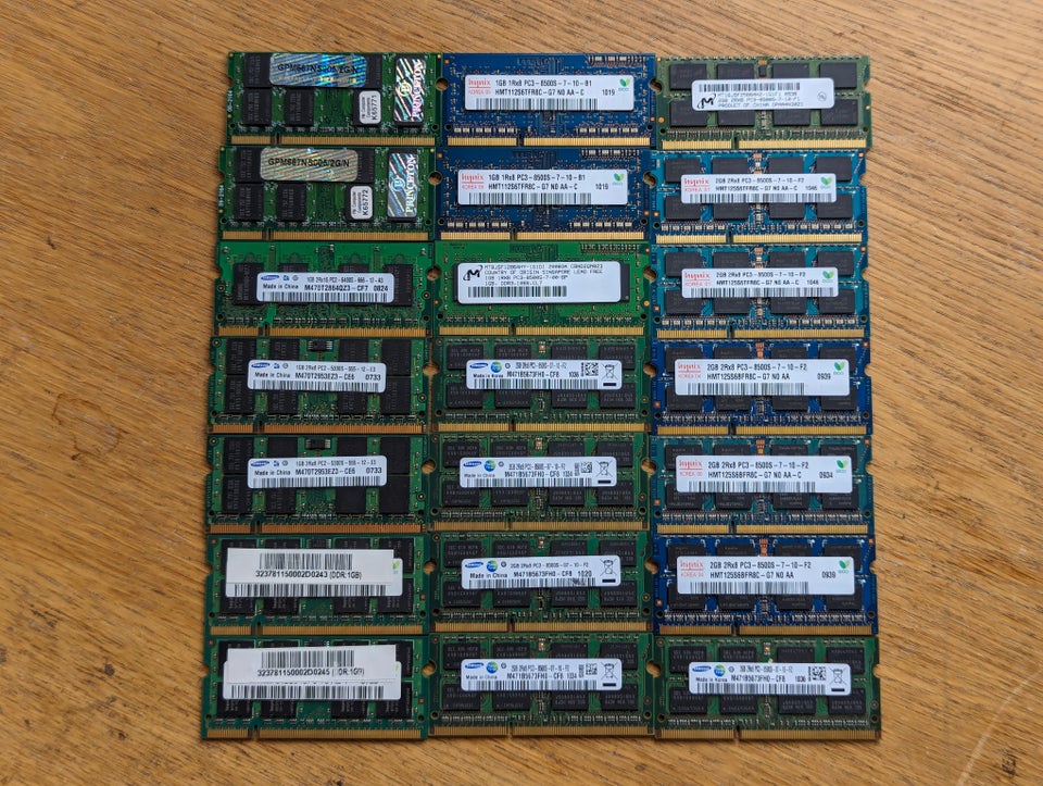 Vintage laptop RAM 128 MB - 2 GB