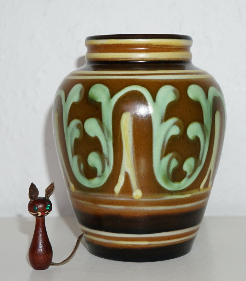 Vintage keramik vase Upsala Ekeby