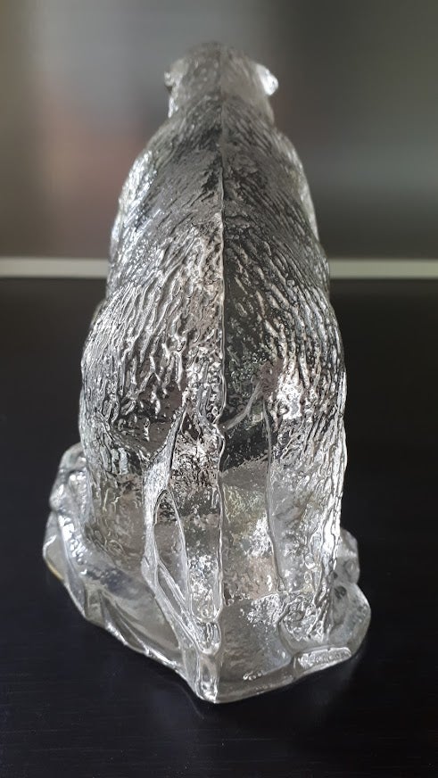 Glas Figur Isbjørn Bergdala