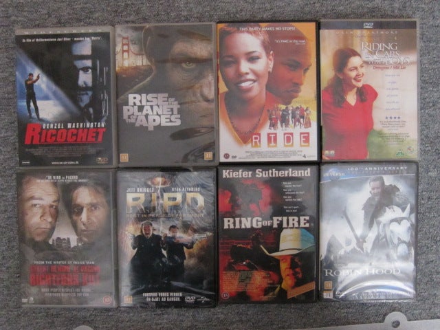 R1, DVD, andet