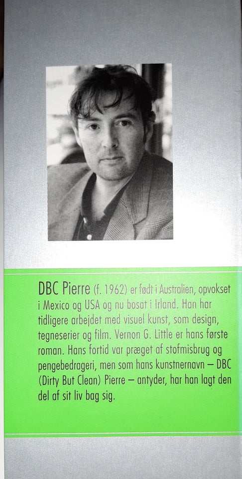 Vernon G little, DBC PIERRE, genre: