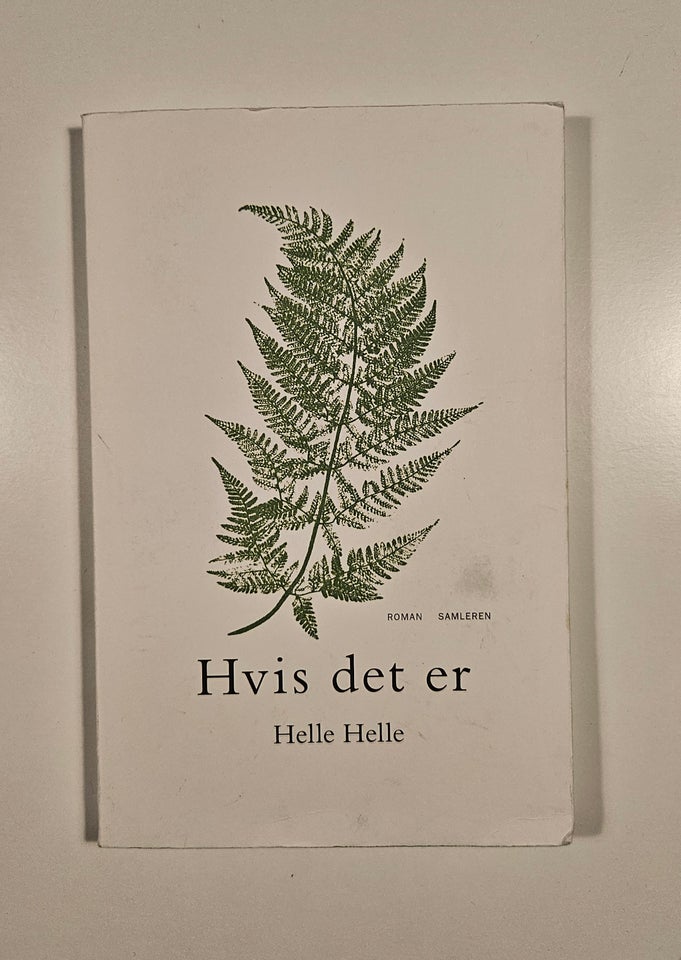 Hvis det er , Helle Helle , genre: