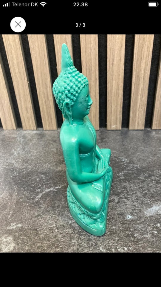 Tung ældre Buddha skulptur