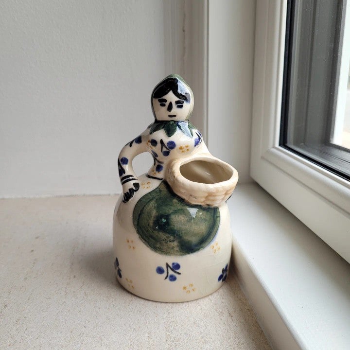 Keramik, Vase Skulptur, Pottedame