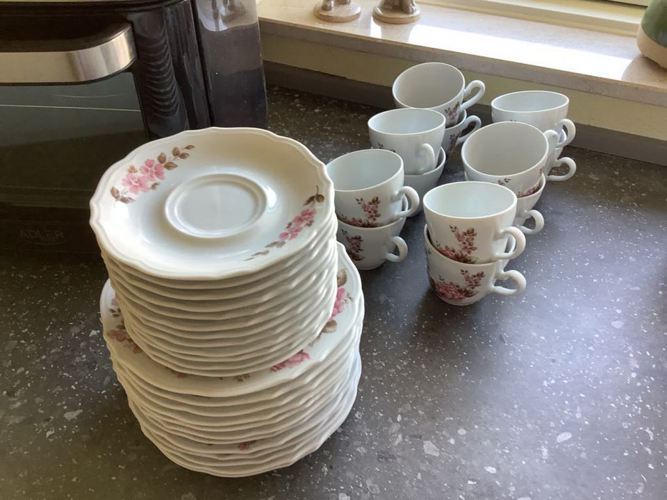 Porcelæn, Kaffestel