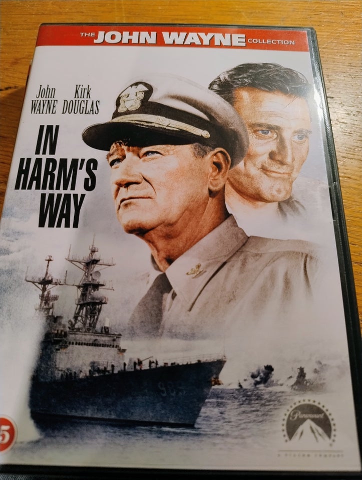 In harm's way, DVD, action