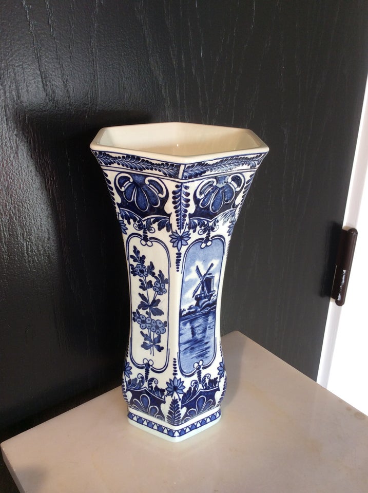 Vase, Fajancevase / keramikvase ,