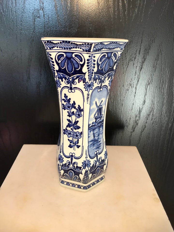 Vase, Fajancevase / keramikvase ,