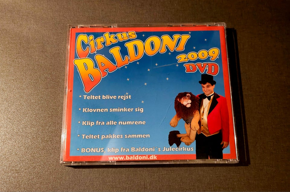 Cirkus baldoni DVD andet