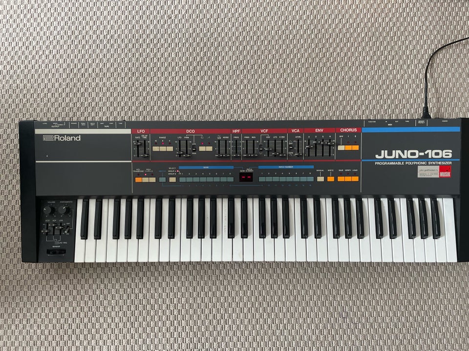 Synthesizer, Roland Juno-106