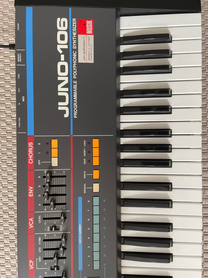 Synthesizer, Roland Juno-106