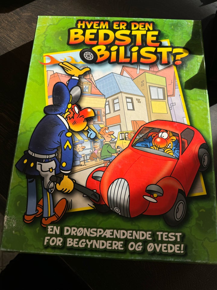 Hvem er den bedste bilist, brætspil