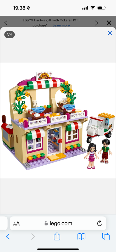 Lego Friends Heartlake pizzaria