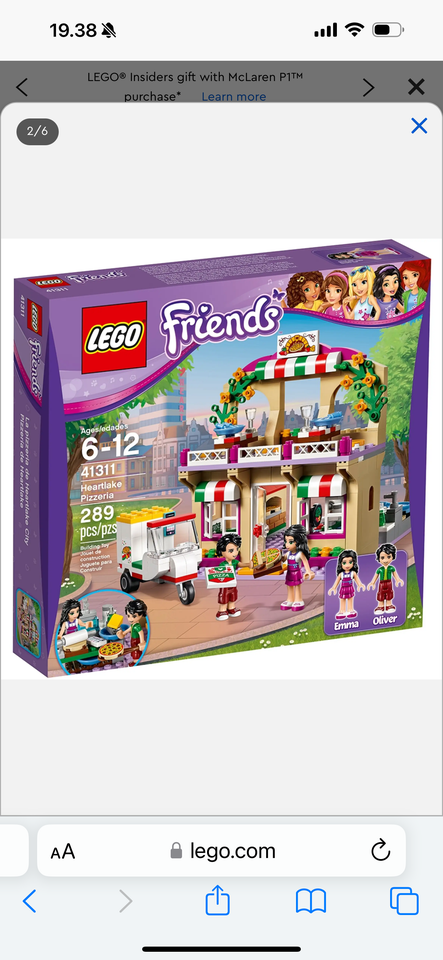 Lego Friends Heartlake pizzaria