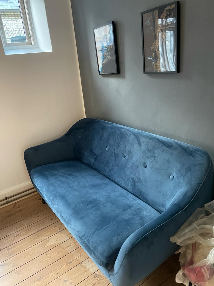 Sofa, velour, Fra Jysk